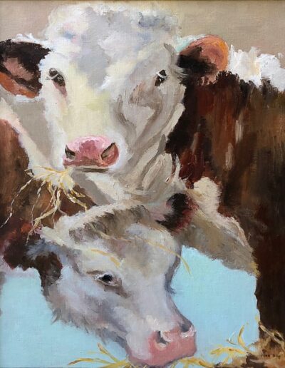 Cows by Nina Bigg.