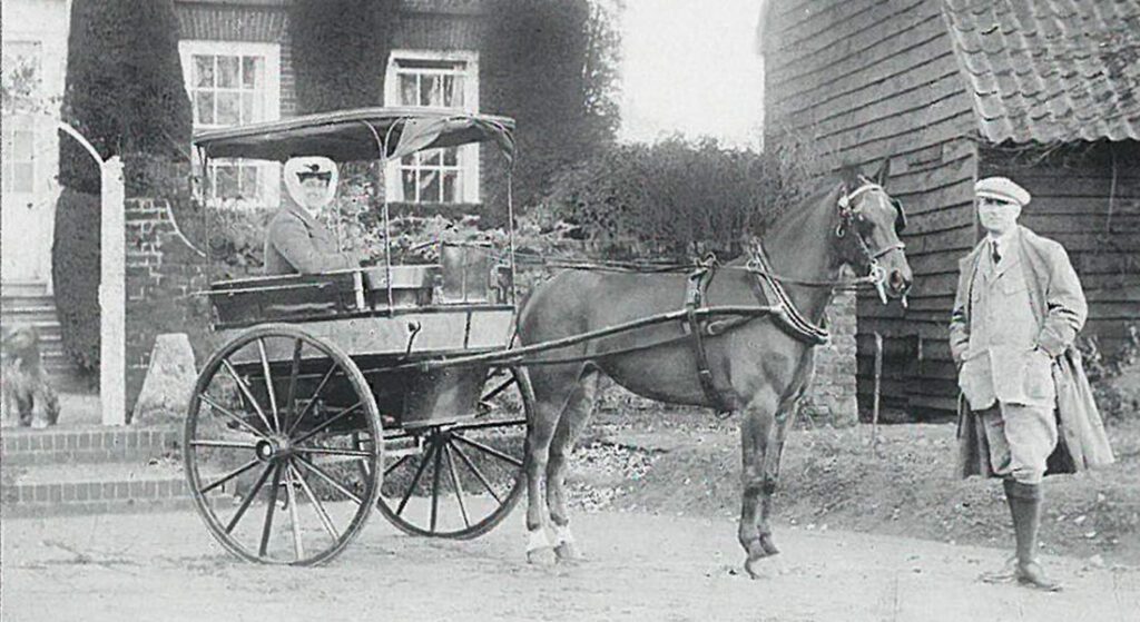 Southlands History - black and white photo