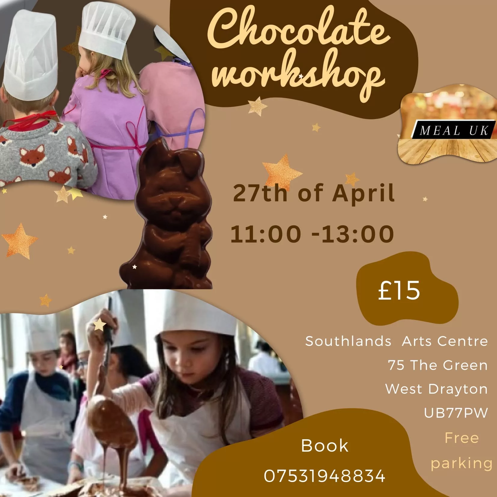 Chocolate workshop poster