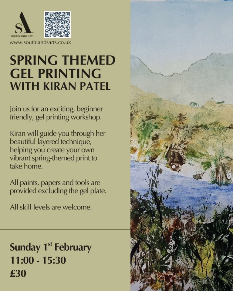 Spring Themed Gel Printing With Kiran Patel  768x960